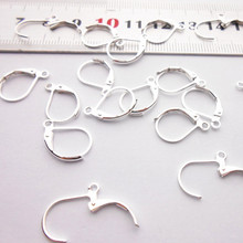 20/50/100pcs/lot Gold Silver Copper French Round Buckle Earrings Making Earring Accessories Clasps&Hooks Jewelry Finding 10*15mm 2024 - buy cheap