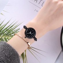 WJ-8586 золотистый браслет роскошные часы из нержавеющей стали в стиле ретро Женские кварцевые наручные часы модные повседневные женские нарядные часы 2024 - купить недорого