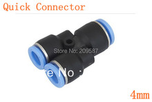 10pcs 4mm Push In Equal Y Pneumatic Jointer Quick Connector 2024 - buy cheap