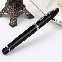 Duke Classic Fountain Pen 911 Big Shark Shape Noble Black Full Metal Iridium Medium Nib Writing Pen Business Office Supplies 2024 - buy cheap