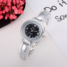 Disu Fashion and Casual luxury Ladies Watches brand Round Diamond Digital dial Bracelet Reloj hombre Quartz Wrist Watch New B40 2024 - buy cheap