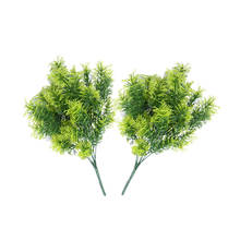 Декоративная искусственная трава, имитация травы, 7 вилок 2024 - купить недорого