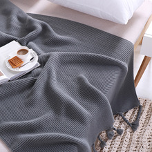 Nordic Style Home Decoration Casual Knitted Blankets koc narzuta Throw Sofa Cover Plaids Bedpread Gifts for Women 2024 - buy cheap