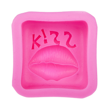 Sexy Lips kiss Silicone  soap Mold chocolate Fondant moulds baking DIY party cake Decorating Tools F0508 2024 - buy cheap