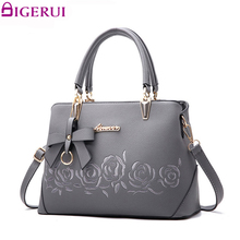 DIGERUI Women Bag Vintage Handbag Casual Fashion Women Bags Shoulder Bag Purse Wallet Leather 2020 Black 2024 - buy cheap