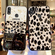 TRISEOLY For Huawei Honor 10 Lite Case Luxury Gold Foil Leopard Phone Case For Huawei Honor 10 Lite Case Soft TPU Protect Cover 2024 - buy cheap