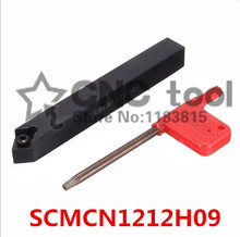 SCMCN1212H09-herramientas de corte de torno de Metal, máquina de torno Herramientas de Torneado CNC portaherramientas de torneado exterior tipo S, 12x12mm 2024 - compra barato