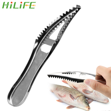 HILIFE Fish Scale Knife Scaler Brush Fish Scale Planer Fish Skin Scraper Stainless Steel Seafood Tools Kitchen Accessories 2024 - buy cheap