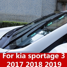 Wiper bladeless wiper blade wiper blade ultra quiet decoration car Accessories For kia sportage 3 2017 2018 2019 2024 - buy cheap