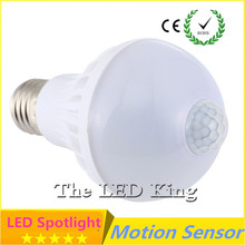 LED PIR Motion Sensor Lamp 5W 7W 9W Led Bulb E27 220V Auto Smart Led PIR Infrared Body Sensor E27 Motion Sound Sensor Lights 2024 - buy cheap