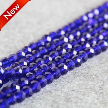 New For Bracelet 6*8mm Faceted Dark Blue AB+ Colorful Glass Crystal Loose Beads Stone Accessory Parts DIY Jewelry Making Design 2024 - buy cheap