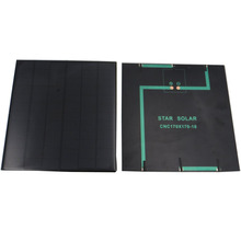 X painel solar 4.5w e 18v, 2 peças, carregador de bateria faça você mesmo, módulo da china, células de sistema solar para brinquedo de carregador de célula 2024 - compre barato