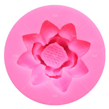 Beautiful Lotus Shaped 3D Fondant Cake Baking Molds,Cake Decorating Tools Pastry Tools Kitchen Accessories SQ1518 2024 - buy cheap