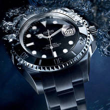 LOREO 200m Diving Automatic Watch Luminous Men Mechanical Men Watches Fashion Brand Relogio Masculino Waterproof Stainless Steel 2024 - buy cheap