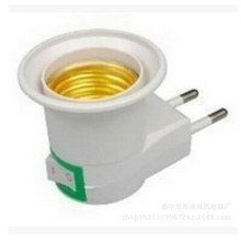 E27 Bulb Light Sochet Base to EU Plug Lamp Holder Converter with ON/OFF Button Switch 2024 - buy cheap