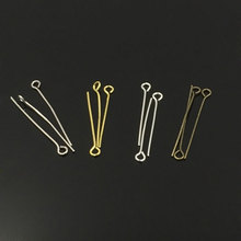 40MM Metal Eye Pins Jewelry Findings 1000pcs (nickel/silver/gold/bronze) Plated D0003 2024 - buy cheap