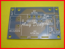 10pcs/lot  3800W SCR dimming module PCB board power electronic speed regulator thermostat module empty plate 2024 - buy cheap