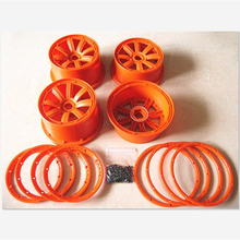 nylon wheel hubs with beadlock ring and screws For 1:5 HPI ROVAN KM Baja 5B 2024 - buy cheap