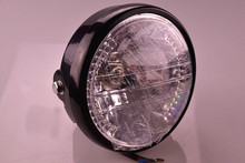 Seta luminosa led para farol de motocicleta, halógena, 7 polegadas, seta olho de anjo, honda, harley, kawasaki, yamaha e suzuki 2024 - compre barato