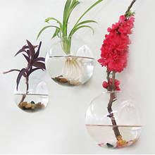 Стеклянная подвесная ваза Террариум гидропоники цветочный горшок DIY домашний декор для сада 2024 - купить недорого