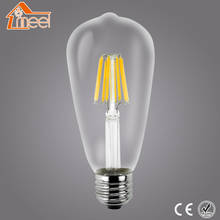 Retro Antique Edison Bulb Dimmable Led E27 LED Filament Glass Light Lamp 220V 240V 2W 4W 6W 8W Vintage Led Bulb ST64 2024 - buy cheap