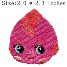 Pink baby  embroidery patch 2.0" wide /bag patch/Cute/high temperature/self-adhesive 2024 - buy cheap