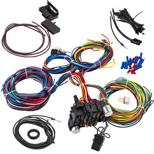 21 Circuit Wiring Harness Hot Rod Universal Wire Kit For Chevy Universal Ford Wiring Harness 21 Circuit Street Hot rod Universal 2024 - buy cheap