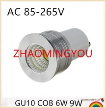 1PCS MINI LED Spotlight MR16 GU5.3 110V 220V 12V COB LED LAMP BULB Dimmable GU10 led spotlight 6W 9W Ultra Bright GU10 Bulbs 2024 - buy cheap