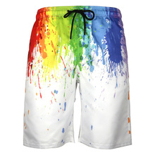 Pantalones cortos con estampado 3D para hombre, bañador de secado rápido para la playa, bañador de Bermudas, transpirables, para Surf, bañadores de verano 2024 - compra barato
