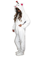 Moogle MOG Adult Costume Cartoon Animal Cosplay Kigurumi Onesies Pajamas Jumpsuit for Halloween Christmas Party 2024 - buy cheap