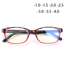 TR90 Square Finished Myopia Glasses Women Men Short-sight Eye Glasses Red Frame Myopia Eyewear -1.0 -1.5 -2.0 -2.5 -3 -3.5 -4.0 2024 - buy cheap