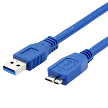 USB 3,0 высокоскоростной кабель типа A к Micro B USB3.0 кабель для синхронизации данных для внешнего жесткого диска HDD Samsung Note3 S5 2024 - купить недорого