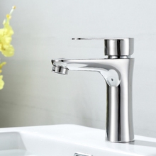 304 Stainless Steel Brushed / Chrome Bath Basin Faucet Sink Mixer Taps Vanity Hot and Cold Water mixer Bathroom Faucets Tap 2024 - buy cheap