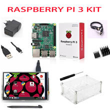 NEW Raspberry Pi 3 Starter Kit with Original Raspberry Pi 3 Model B 5V 2.5A Power Supply + Heatsinks + ABS Case / Orange Pi 2024 - buy cheap