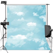 Виниловые фоны для свадебной фотосъемки с изображением облаков и голубого неба CM5874 2024 - купить недорого