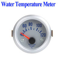 Измеритель температуры воды с датчиком для автомобиля, 2 дюйма, 52 мм, 40 ~ 120 градусов Цельсия, светильник 2024 - купить недорого