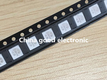 Diodo led de 500 piezas, plcc-6 smd/smt azul 5050, 3 chips, diodos emisores de luz ultrabrillantes de alta calidad, 460-470NM, 5,0x5,0 MM, azul 5050 2024 - compra barato