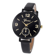 Best Selling 2020 Women Casual Checkers Faux Leather Women Watches Quartz Analog Wrist Watch relogio feminino Dropshipping Q4 2024 - buy cheap