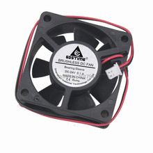 2 Pieces LOT Gdstime DC 6cm 60mm x 20mm 6020 24V 2Pin  Brushless DC Cooling Fan 2024 - buy cheap