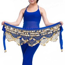 New Belly Dance Accessories Dancing Wear Hip Scarf Peacock Costumes For Women Indian Belly Dance Belt 320 Gold CoinsGRS-372 2024 - buy cheap