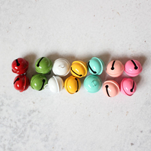2019 New 10pcs 22mm fine beautiful Rainbow candy color christmas craft metal bell Holiday decorations bells grelot X3087 2024 - buy cheap