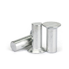 Rebites de alumínio escareado m4 20 peças, rebite maciço em cone com cabeça plana, comprimento 6mm ~ 20mm 2024 - compre barato