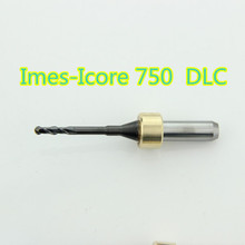 5 PCS/lot Dental Zirconia Tungsten Carbide CAD CAM Milling Bur Machine Imes-Icore 750 System DLC 0.6/1.0/2.5mm Length 53 mm 2024 - buy cheap