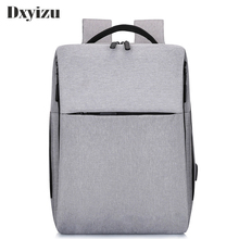 Новинка, классический модный рюкзак Leoisure с USB-зарядкой и разъемом для наушников, деловой мужской рюкзак для ноутбука, дорожная сумка для школы и колледжа 2024 - купить недорого