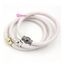 1PC New Arrival Magnectic Bracelet White PU Stingray Leather Bracelet Magnetic Closer Wrist Bracelet for Men WomenBijoux Pulsera 2024 - buy cheap