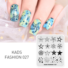 Nail Stamping Plate Stars Combinations Stamping Printer Plates Stencil for Nails Nail Art Design Templates 2024 - buy cheap