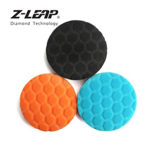 Z-LEAP 3pcs 3/4/5 Inch Buffing Sponge Polishing Disc Hexagonal Design Foam Abrasive Pad For Car Polisher Sanding Buffing Waxing 2024 - buy cheap