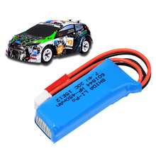 1 pcs 7.4V 450mAh 20C Lipo Battery 2S for WLtoys K969 K989 K999 P929 P939 RC Car high 2024 - buy cheap