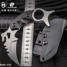 HX OUTDOORS karambit knife survival cs go hunting tool ganzo pocket tactical knives faca 440C blade couteau camping tools 2024 - buy cheap