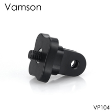 Vamson-Mini trípode para GoPro, accesorios para GoPro Hero 4, 3 + 2, 1, Xiaomi, Yi, SJCAM, VP104, con tornillo 1/4 2024 - compra barato